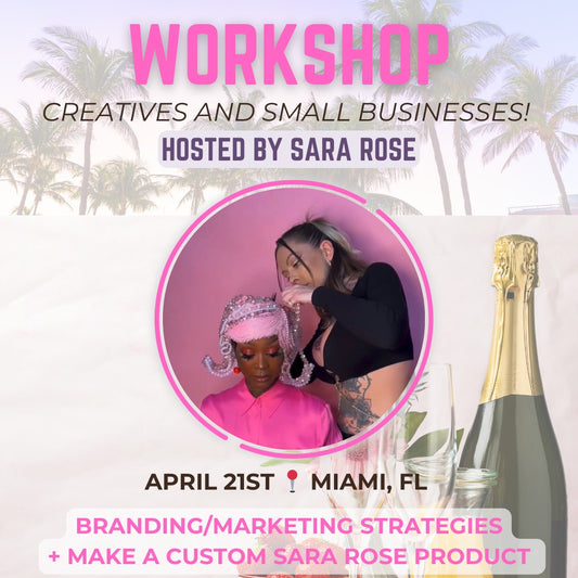 April 21st: Workshop Class (1:00pm-3pm)