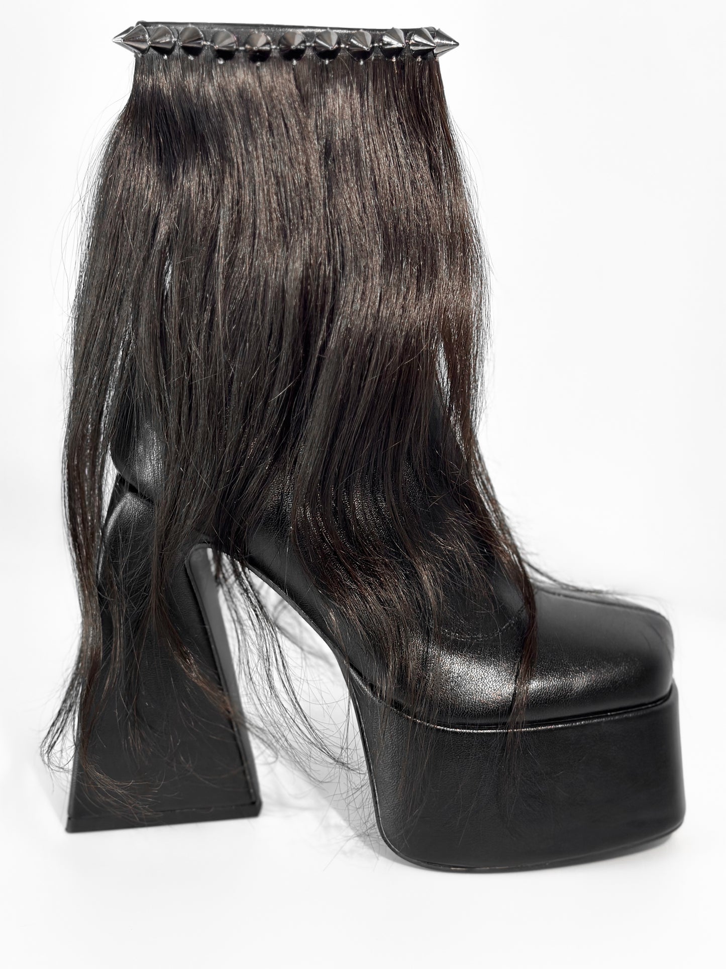 PONIES Platform Boots - Black