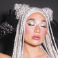 Leah Rhinestone Wig