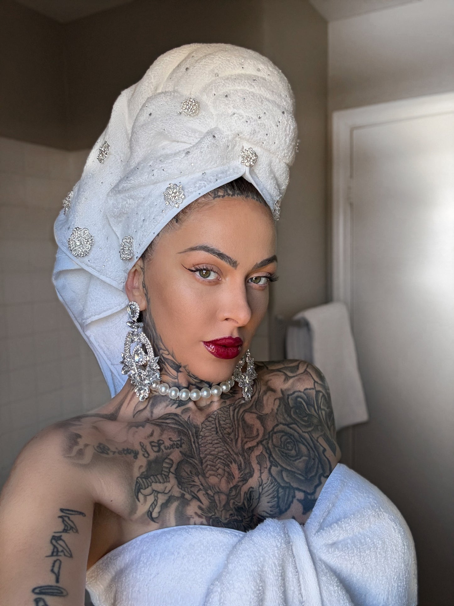 Bougie Towel Hat