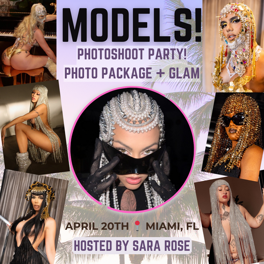 Photoshoot Party 📍Miami FL. April 20th (Early bird)