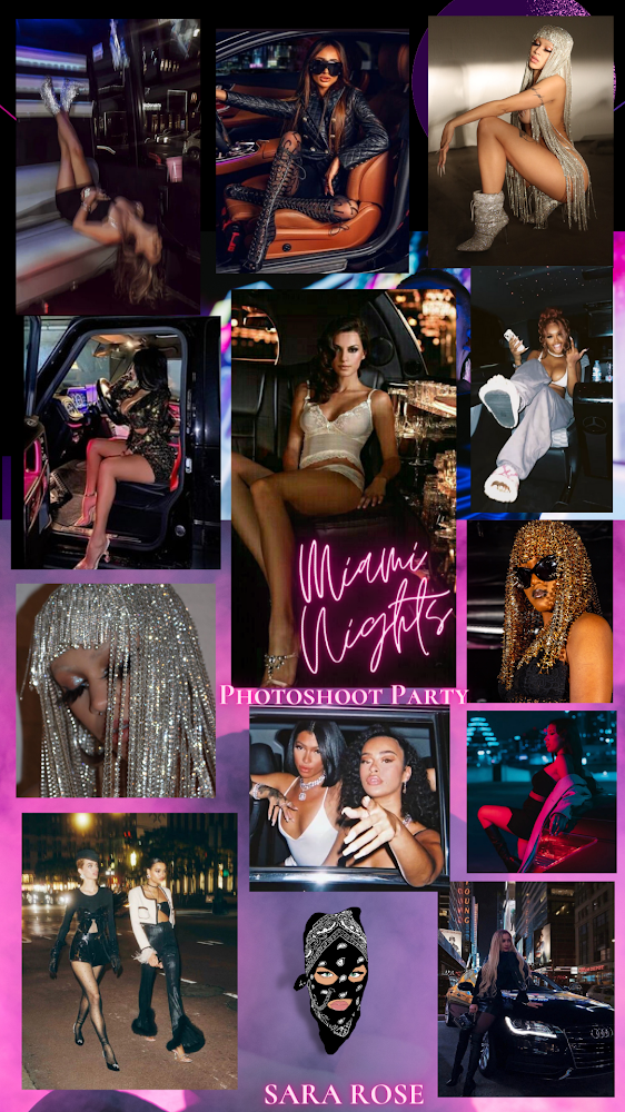 MIAMI NIGHTS Photoshoot Party