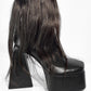 PONIES Platform Boots - Black