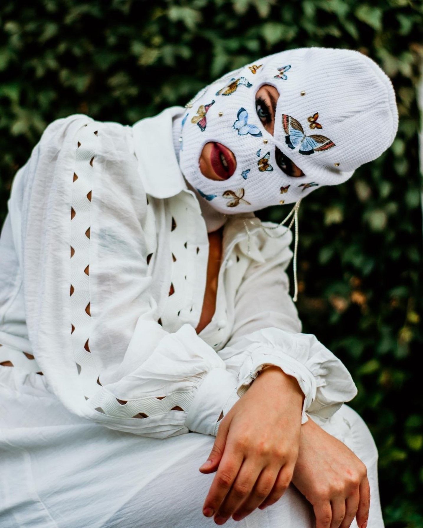 BUTTERFLY Ski Mask – SARA ROSE®️