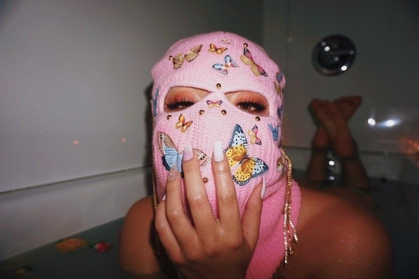 BUTTERFLY Ski Mask – SARA ROSE®️